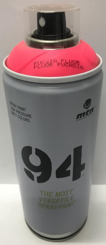 mtn 94 Fucsia Fluor Mate 400 ml.