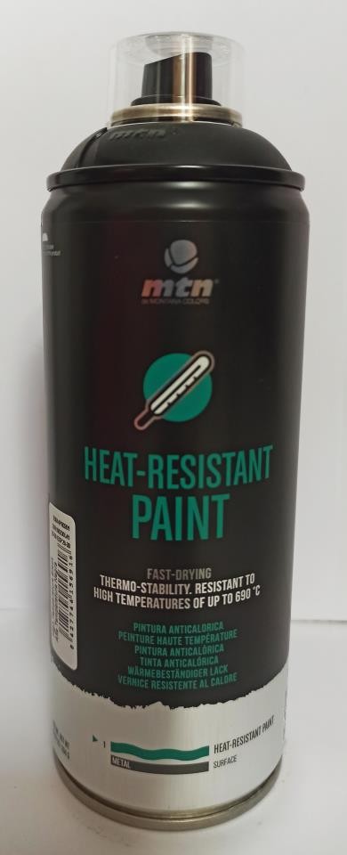 mtn PRO Alta Temperatura negro 400 ml.