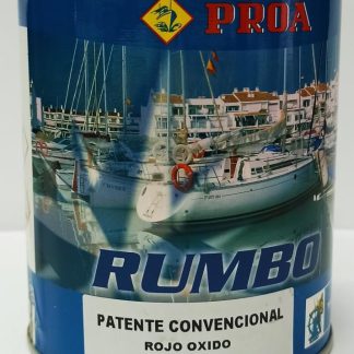 Patente Rojo Oxido Matriz Dura 4 L.