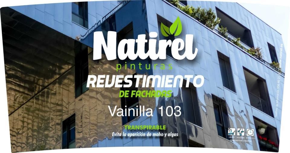 Revestimiento Vainilla 103 Natirel 4 Litros.