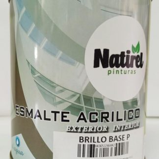 Esmalte Acrílico Base P Brillo Natirel 750 ml 