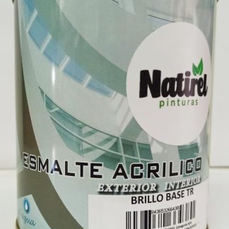 Esmalte Acrílico Base TR Brillo Natirel 750 ml 