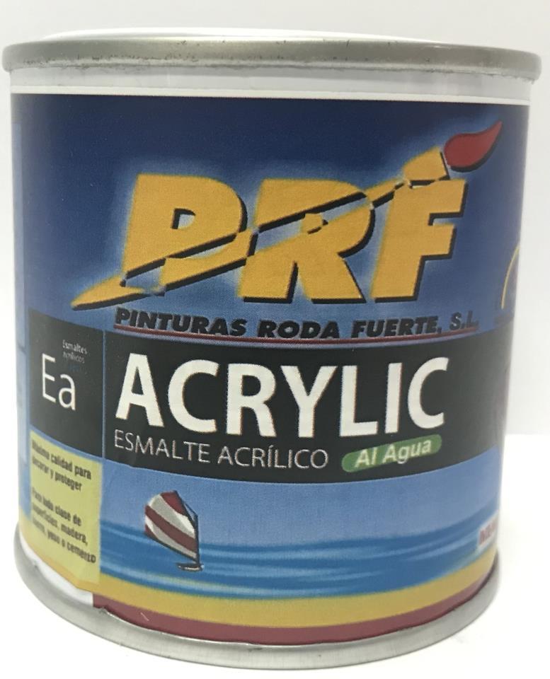 Esmalte Acrílico Negro Mate PRF 250 ml