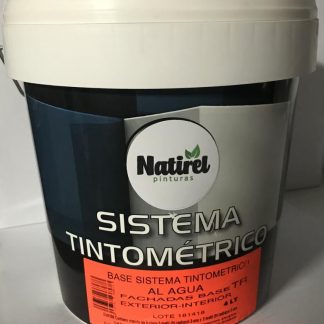 Pintura Plastica int-ext Base TR Natirel 4 Litros 