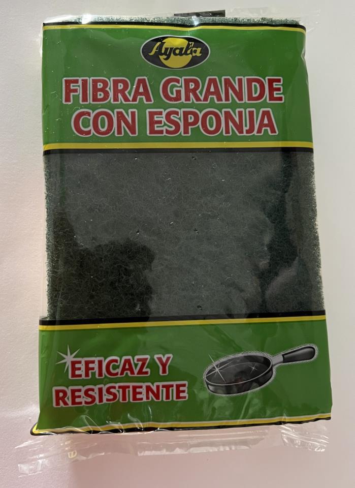 Fibra Grande Con Esponja