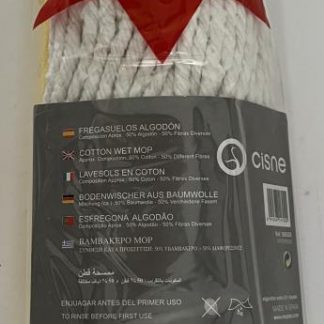 Fregona Blanca Algodón Cisne