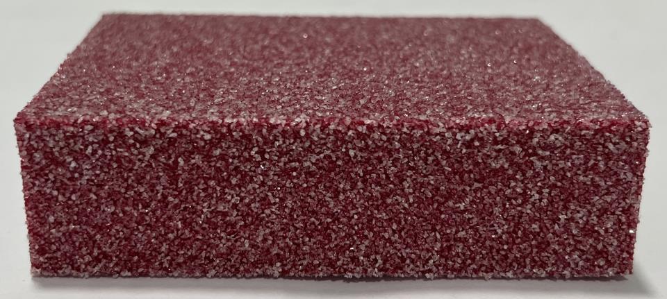 Taco de Lija Grueso Rojo