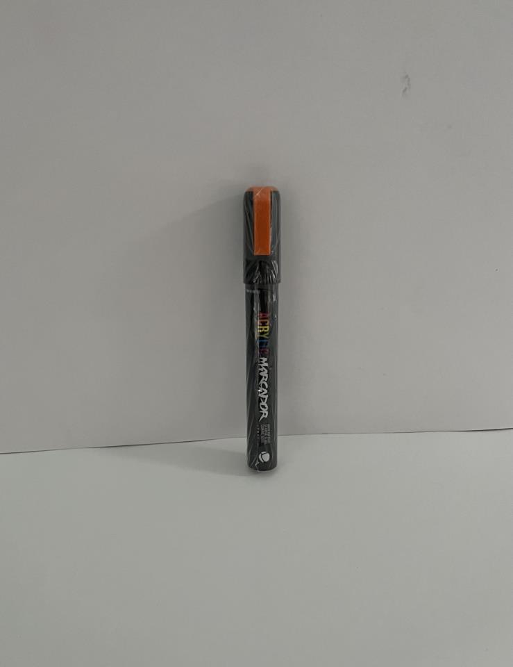 Rotulador mtn Acrílico Naranja 6mm Marcador