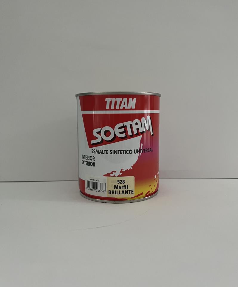 Esmalte Sintético Marfil 528 Soetam 750 ml