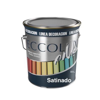 Esmalte Sintético Negro Satinado 15 Litros