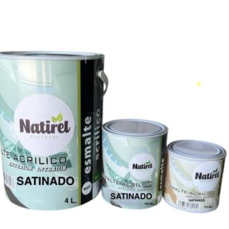 Esmalte Acrílico Satinado Natirel 