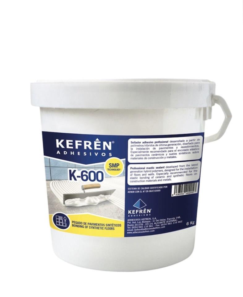 Sellador Adhesivo Profesional Kefrén K-600