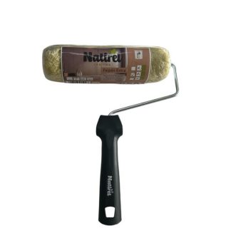 Rodillo Felpón Mango Negro Natirel